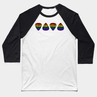 Pride Flag Leopard Print Baseball T-Shirt